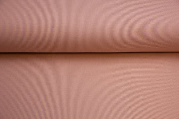 Rippenjersey rosa für Kinder